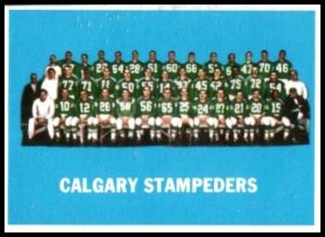 20 Calgary Stampeders